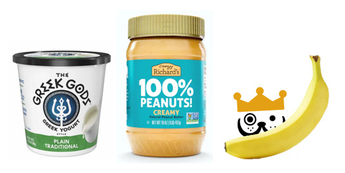 Pupscream Sundae Ingrediants