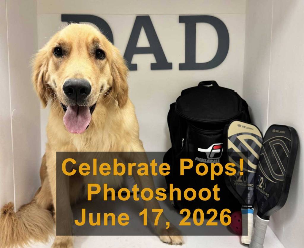 Celebrate Pops! Photoshoot June 17, 2026 at Beverly's Pet Resort